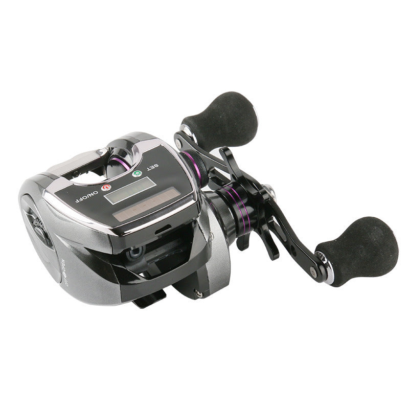 Line Counter Fishing Tackle Gear Fishing Reel Left Or Right Hand Low Profile Linedigital Display Fishing Gear