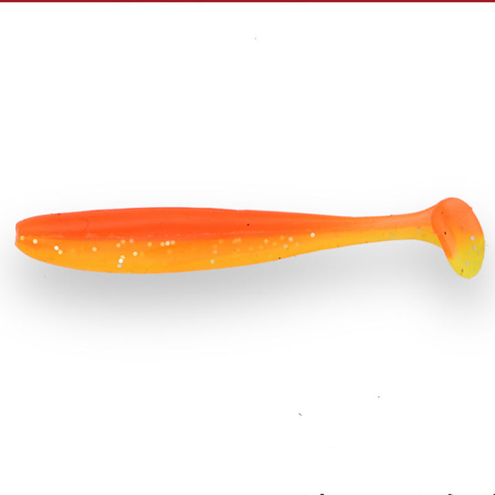 Two-color T tail sub-bait soft bait