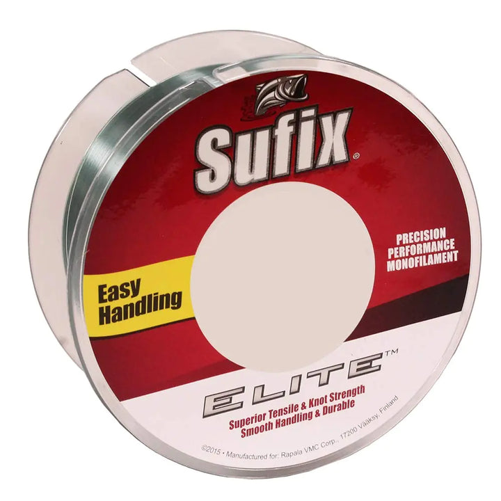 Sufix Elite 4 lb Fishing Line (Green Size- 330 YD Spool)