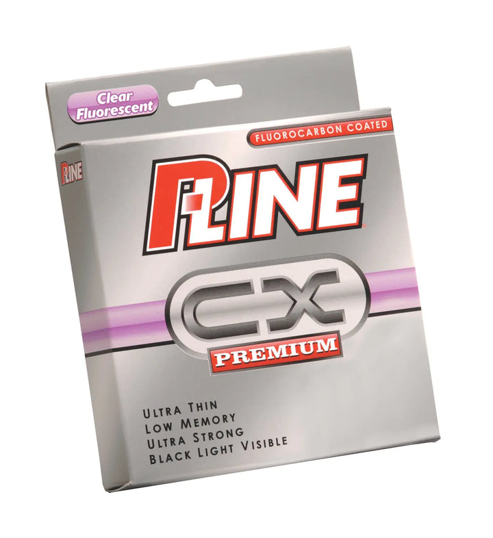 P-Line CX Premium Clear Fluorescent Fishing Line 260-300 Yard (Filler Spool)- 30LB
